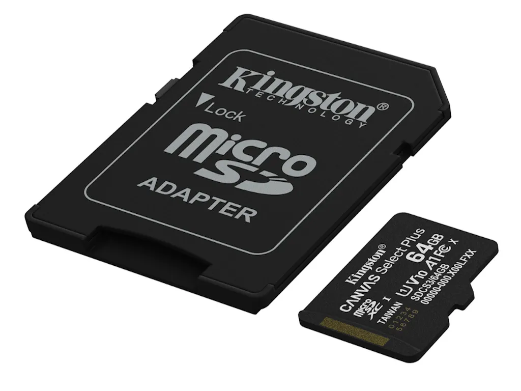 Kingston Memorije kartice KINGSTON SDCS3/64GB/microSDXC/64GB/Class10 U1/80MB/s-10MB/s+adapter Slika 2
